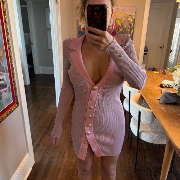 RETROFETE Mimi Rib Knit Dress - Picture 3 of 4